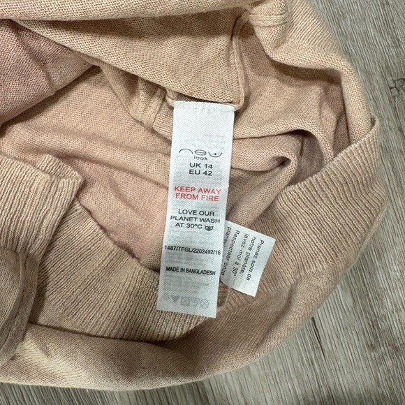 New Look Beige Knit Top - Picture 4 of 6
